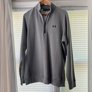 Mens XL cold gear 1/4 zip pullover